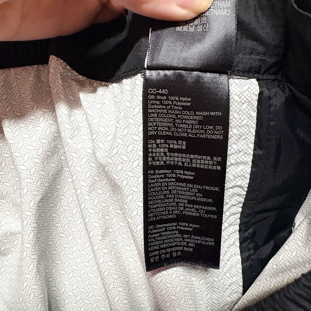 Marmot Precip Black Nylon Full Zip Gorpcore Rain Waterproof Hiking Pants Mens XL - Picture 13 of 15